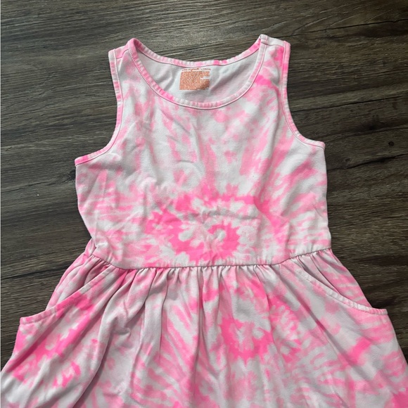 Cat & Jack Pink Tie-Dye Dress - Picture 3 of 7